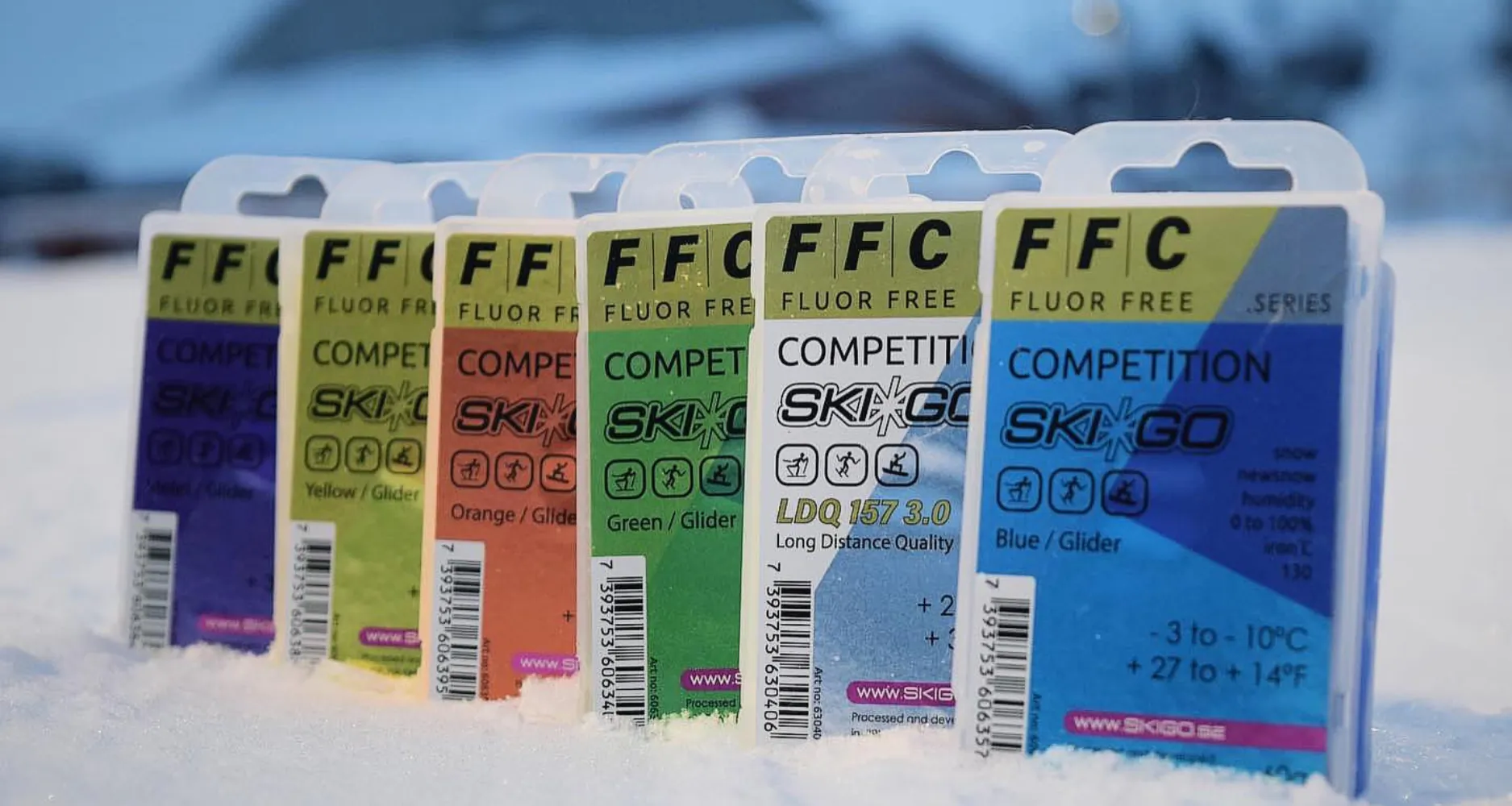 Ski-Go FFR Racing LDQ 157 3.0 Powder, 75ml | Skiwax Europe