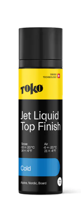 Toko Jet Liquid Top Finish Cold, 70ml | Skiwax Europe