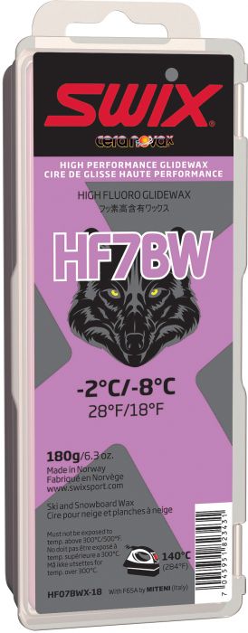 SWIX HF7BW スキーワックス