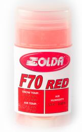 Solda F70 Hyper Fluor Glider Red 0...-15°C, 35g