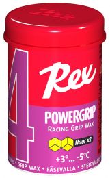 Rex 41 PowerGrip Fluoro wax Purple +3...-5°C, 45g