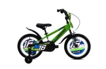 Kids bike Capriolo Mustang 16", green/black