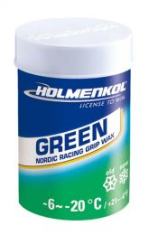 Holmenkol Grip wax Green -6...-20°C, 45g