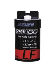 Ski-Go LF Fluoro Grip wax Orange +3...-2°C, 45g