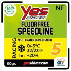 Yeswax Speedline Fluor Free Racing paraffin, 0...-5, 50gr