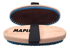 Maplus Hard brass flat brush, oval