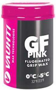 Vauhti GF Pink (new snow) Fluoro Grip wax 0°...-5°C, 45g