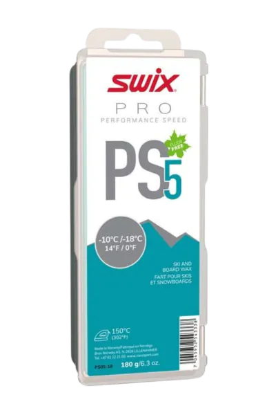 SWIX PS5 Turquoise Glider -10°...-18°C, 180g