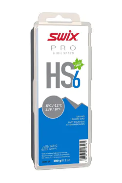 SWIX HS6-18 High Speed 6 Blue Glider -6°C...-12°C, 180g